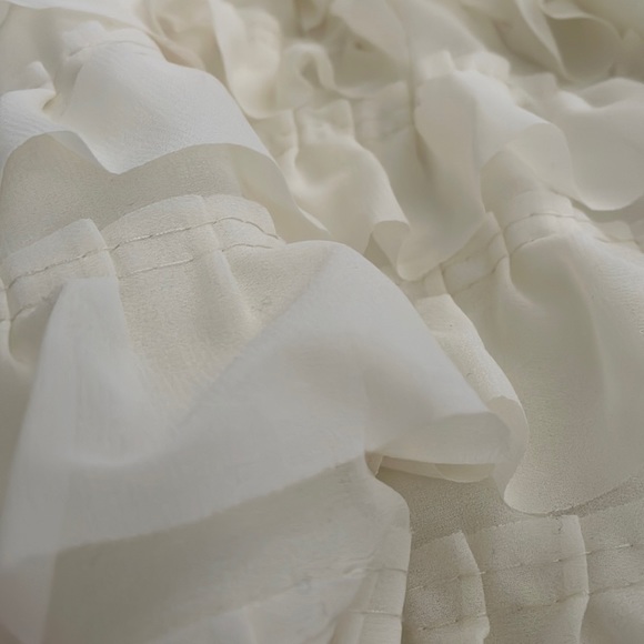 White fringe skirt - Picture 2 of 6